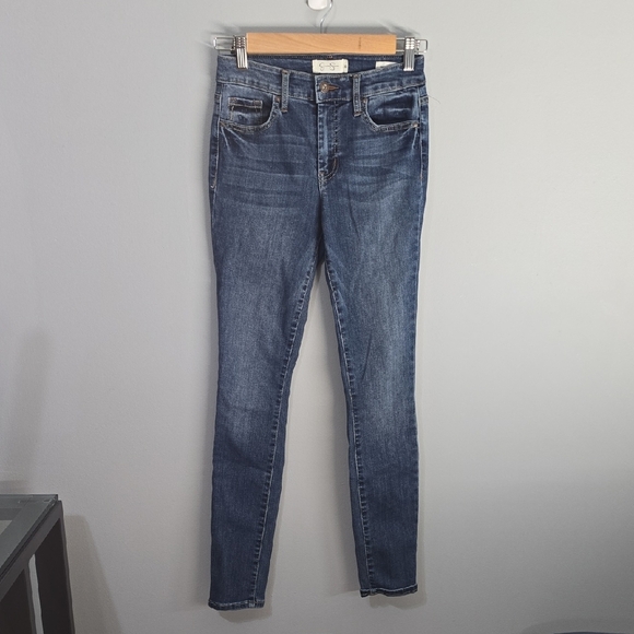 Jessica Simpson Denim - Jessica Simpson Jeans Women's Size 0 Size 25 Blue Curvy High Rise Skinny